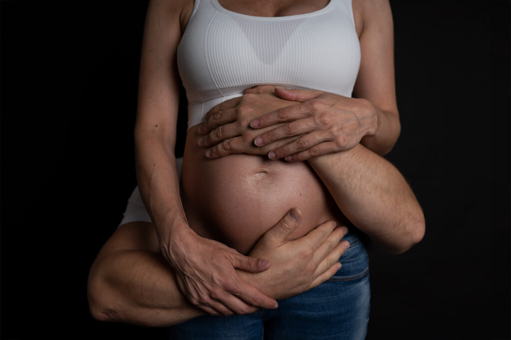 Těhotenské focení, ateliér Letovice. Fotografka JANA Studio Boskovice, Letovice, Blansko, Brno